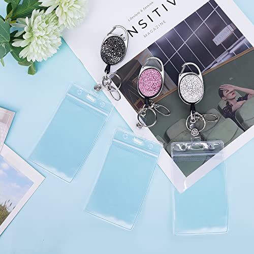 Vicloon Clip a Bobina, 3Pcs Retrattile Bobina