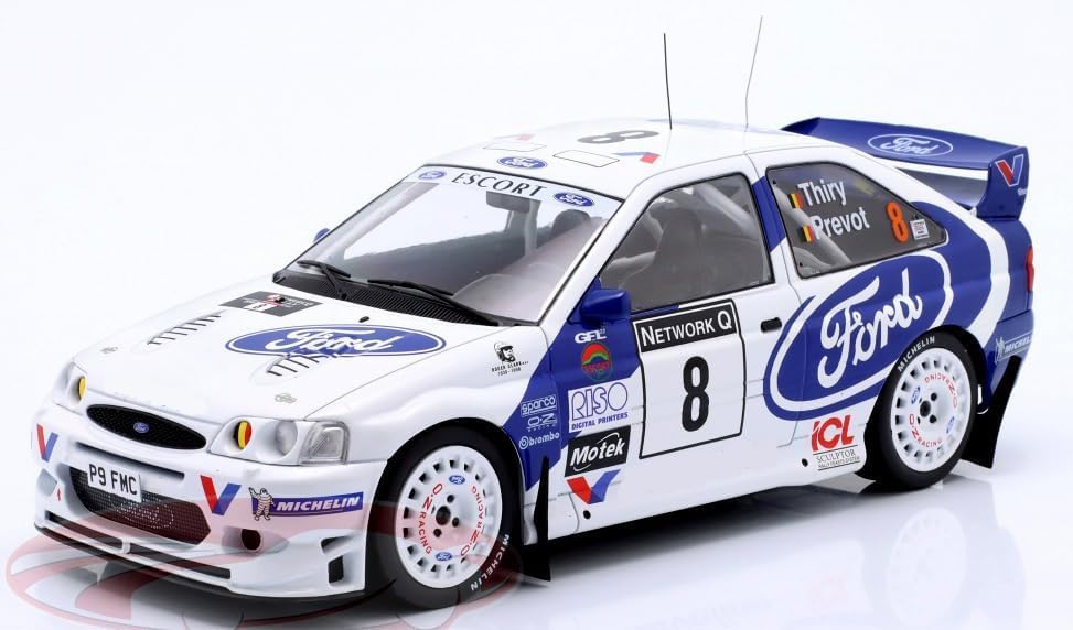 Amazon.com: 1/18 iXO Models WRC #8 B.Thiry – S.Prévot RAC Rally