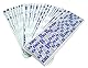 Genérico 600 traditionelle Bingo-Karten mit 90 Kugeln (blau)