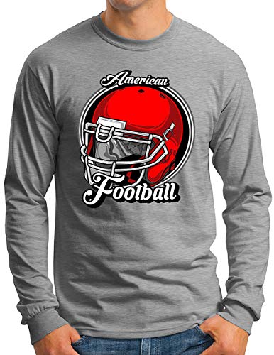 T-shirt American football manches longues un cadeau parfait pour fan