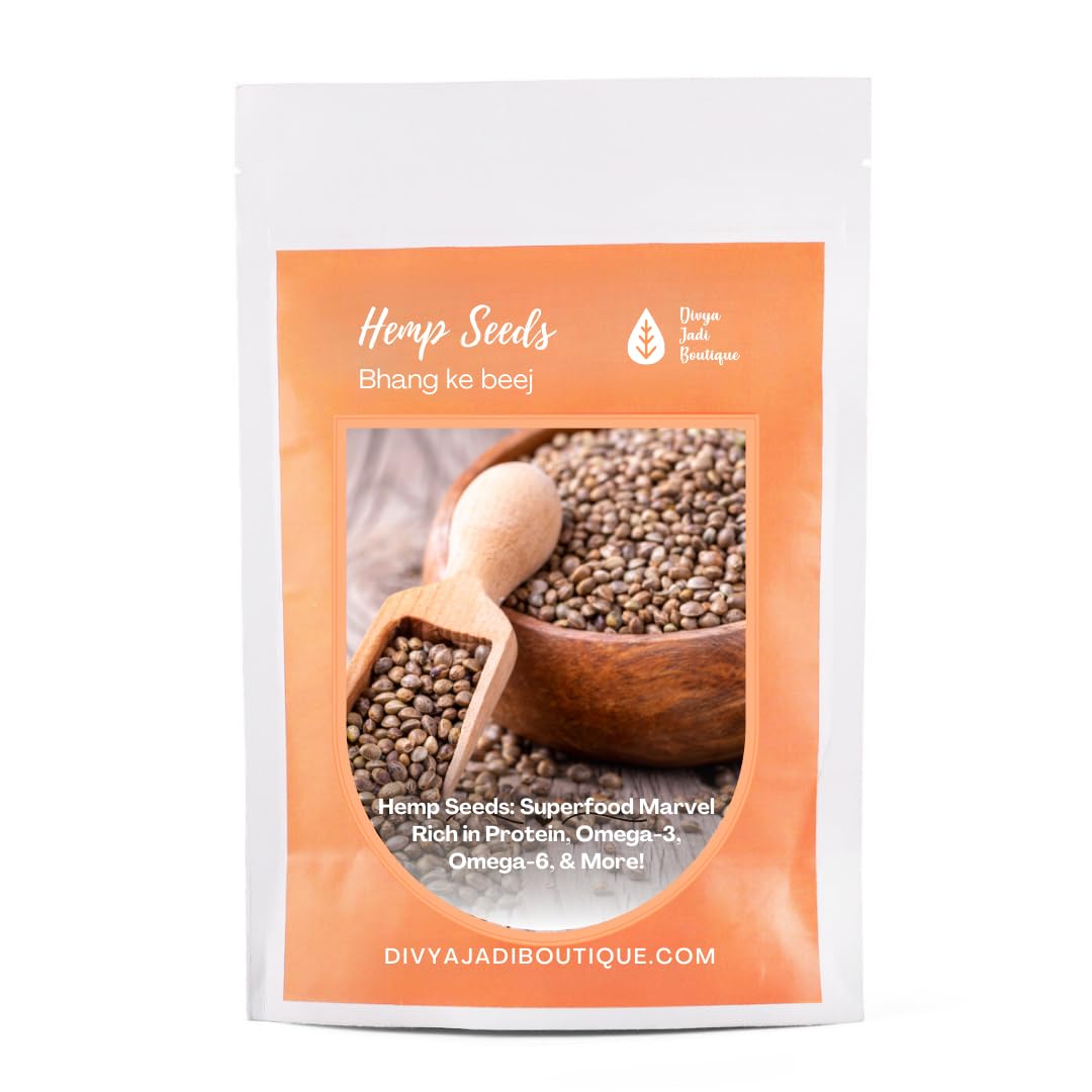 DivyaJadi Boutiques Natural Healthy Hemp Seeds | 50g Protein in Pack of 250gm | Rich in Protein, Omega 3 6 and 9 | Vegan Source of Protien & Minerals | Rich in Magnesium and Phosphorous (B0D37ZY46C) Amazon Price History, Amazon Price Tracker