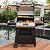 Neevo Smart Propane Grill 44,000 BTU, 2-Burner Outdoor BBQ, Electronic Control, 714 Sq In Cooking Space, Cast Iron Grates, App Connected – 720-1054