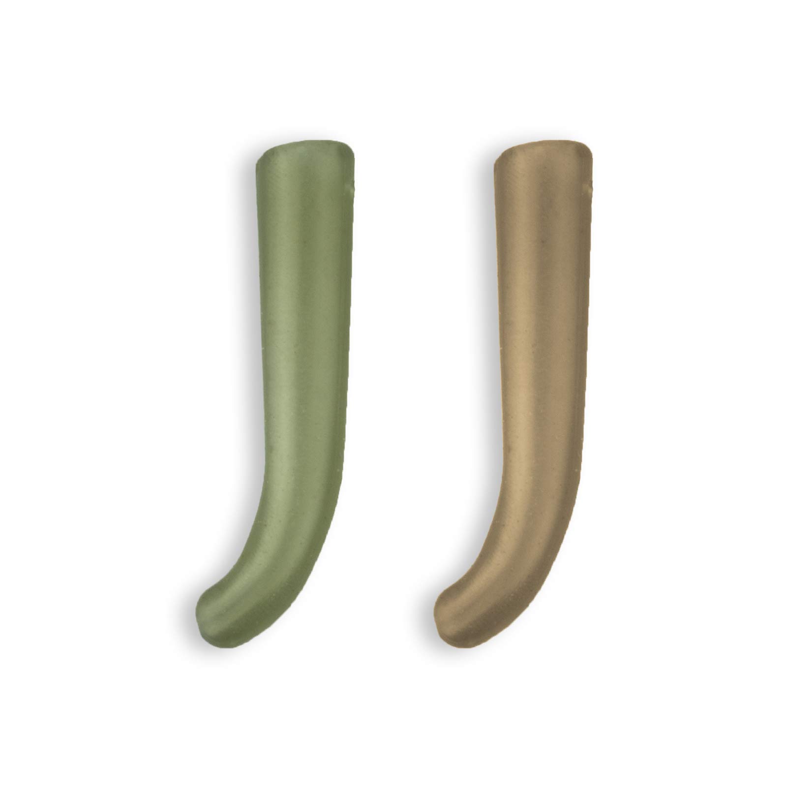 Bank Tackle Rig Aligners Hook Kicker Style Carp Fishing Terminal Tackle Khaki Green or Brown (Khaki Green, x 50 Pack)