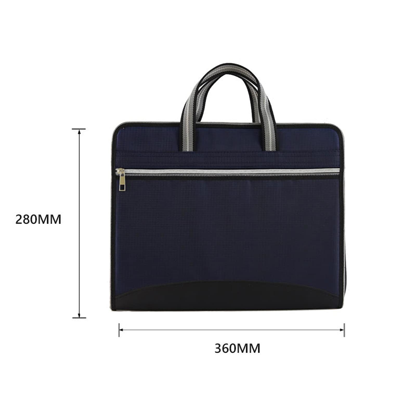 GRFIT Organisateur de Fichiers Dossiers de fichiers Dossiers d'expansion Dossier de Documents commerciaux Portable Papier Note de Stockage Bureau Bureau Organisateur Document Pochette (Color : 2)
