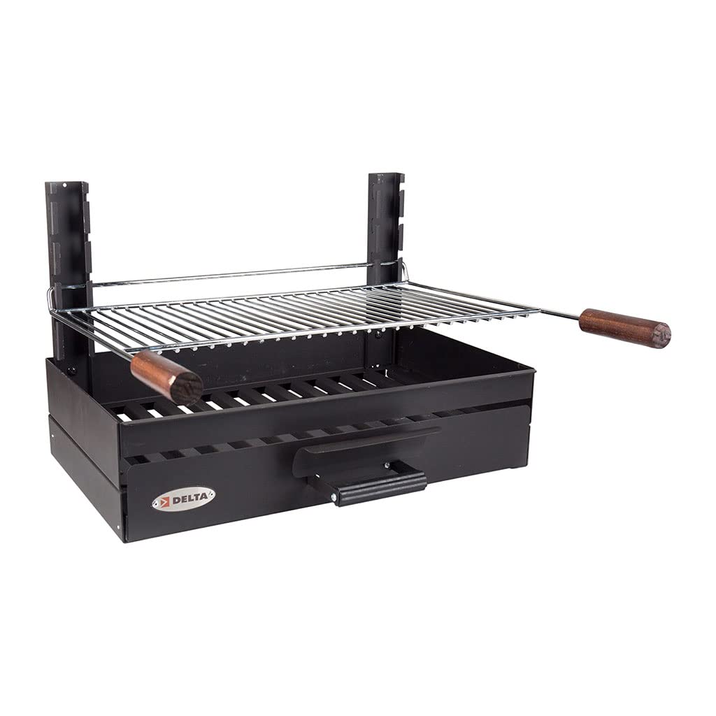 I LOVE BBQ - Barbecues à Charbon, encastrés - Barbecue à Poser 6/8 Couverts - Ensemble grillades - Dimensions : 59 x 55 x 41cm, 647417, Nc