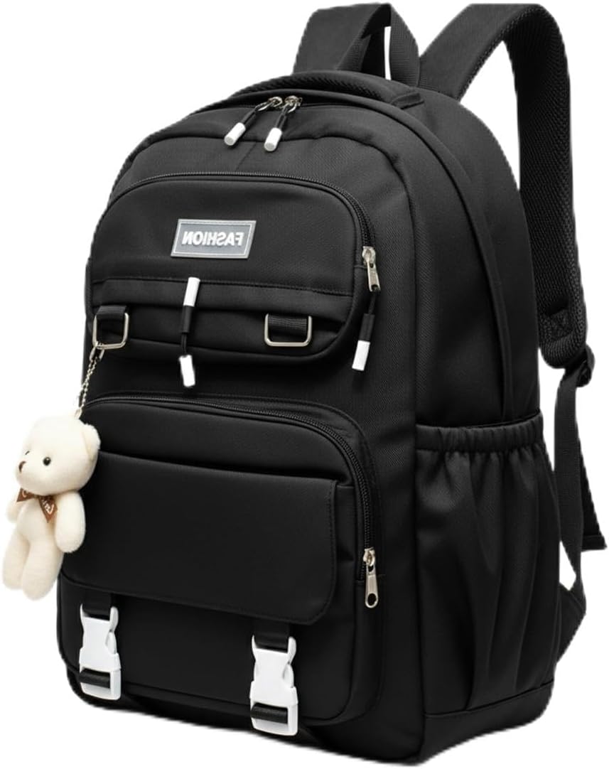 Mochila Feminina Bolsa Impermeável Fofa De Costas Escolar Leve Trabalho Viagem Dia a Dia