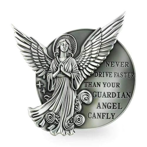 Image of 2026 New 3D Guardian Angel Visor Clips for Cars,Guardian Angel for Cars Decor,Guardians Angels Car Visor Clip as Meaningful Christian & Inspirational Gifts for Women /Men