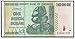 Billete de 1 Billón de dólares de Zimbabue (2008 sin circulación)