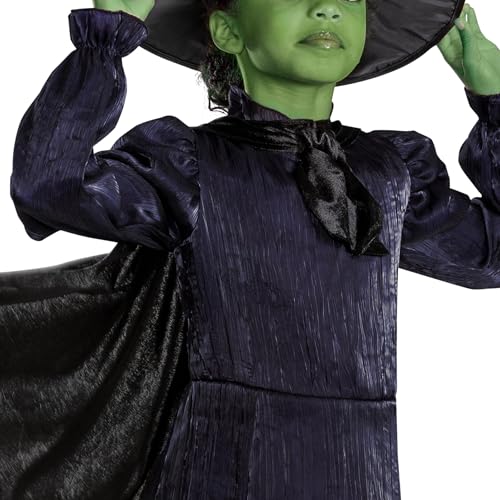 Disfraz completo Elphaba oficial Wicked para niñas miniatura 4