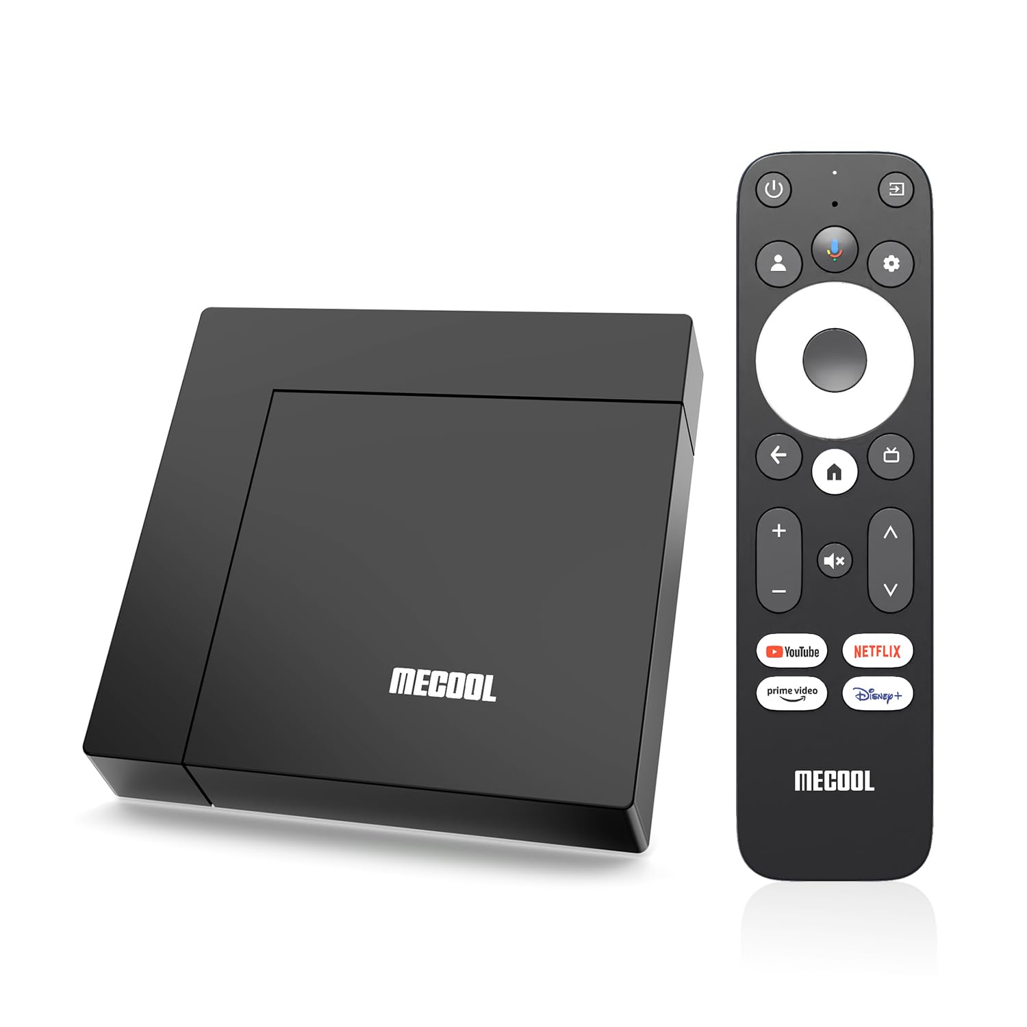 Android TV Box 12.0, MECOOL KM9PRO MAX Smart TV Box 2GB 32GB Certificado Netflix Google Asistente Dolby Audio, GTV Box 4K Soporte AV1 HDR 4K 2.4g 5.0g WiFi5 BT5.0 (Black)