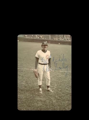 Ken Frailing Signed Original 1970s 4x5 Snaphot Photo Chicago Cubs Wrigley