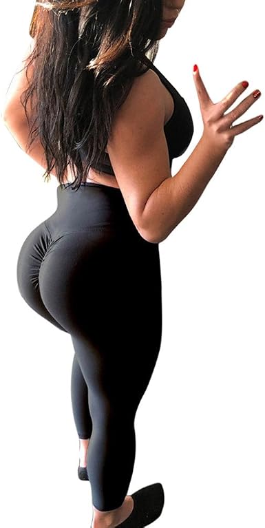 F_Gotal Womens Yoga Pants High Waist 