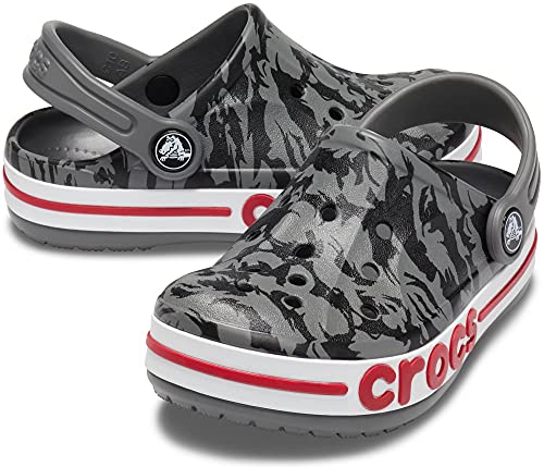 Image of Crocs Unisex Kids Bayaband Seasonal Printed Clog