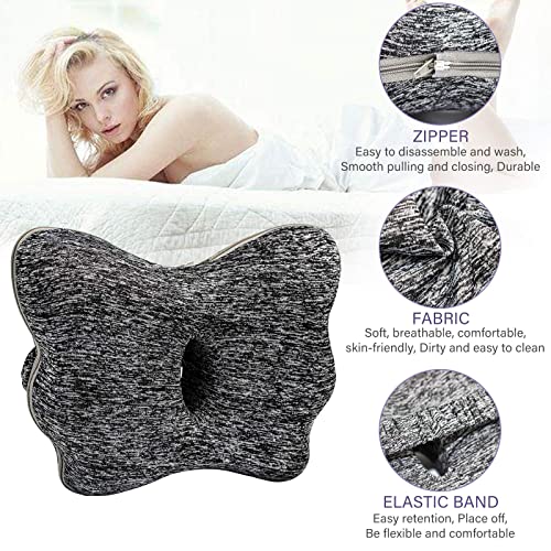 Vertdens Knee Pillow For Side Pillow, Memory Foam Knee Pillow, Suitable For Relieving Leg, Back, Knee Pain, Improving Sleep Quality, Butterfly Side Pillow Leg Pillow… #TOP4