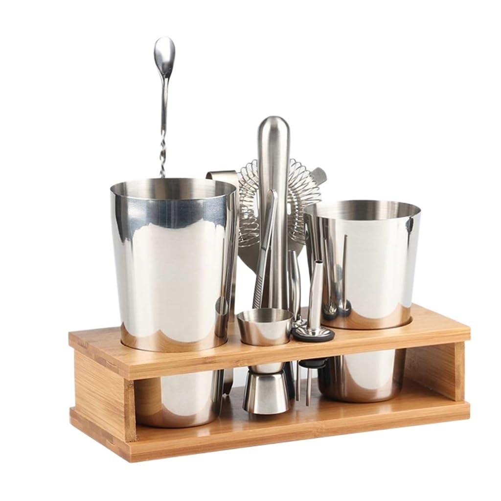 Cocktail maker de acero inoxidable para evitar el desorden en tu barra