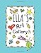 Ella's Art Gallery: Cute Personalized Sketchbook for Girls: 100+ Large Pages for Drawing, Sketching and Doodling