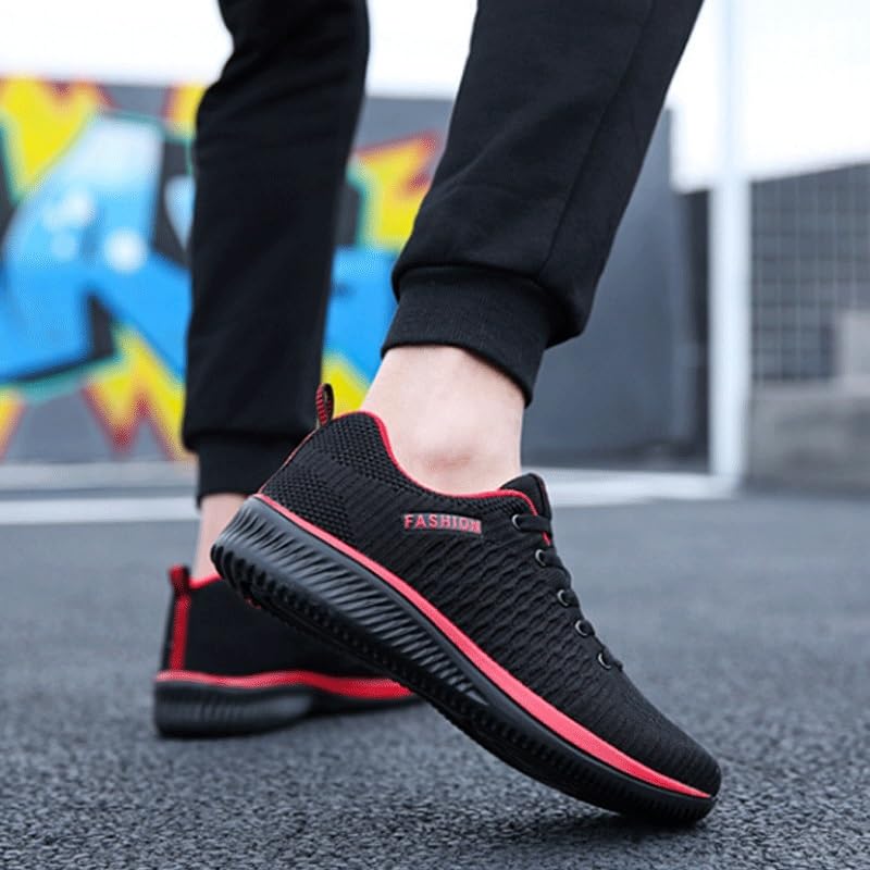 Men's Casual Dress Shoes Business Oxfords Mesh Knit Breathable Comfortable Walking Shoes Lightweight Non Slip4