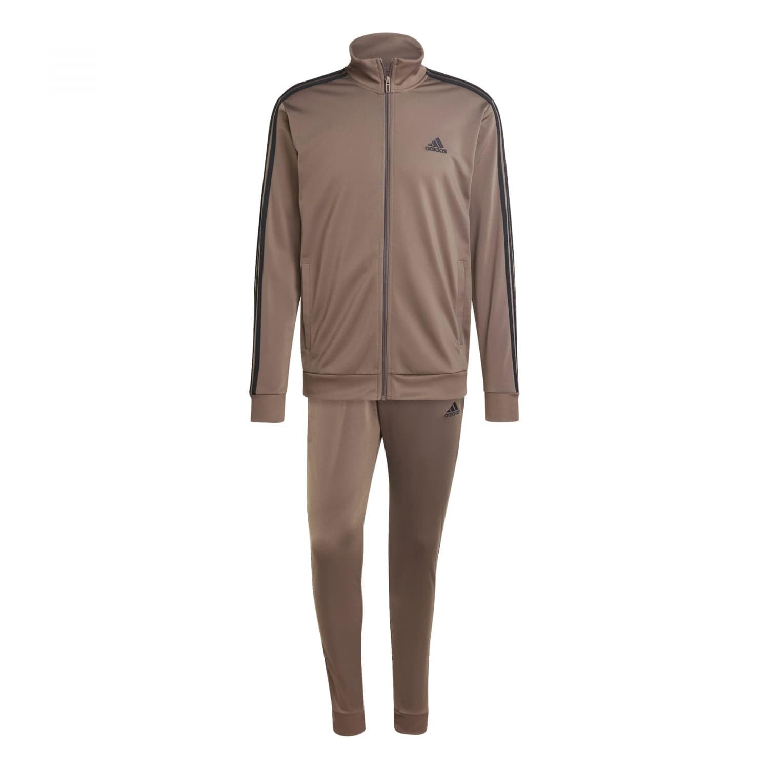 adidas Herren Basic 3-Stripes Tricot Track Suit (Plus Size)