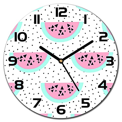 Horloge murale en verre Coloray : la solution pour égayer vos murs ternes - 2