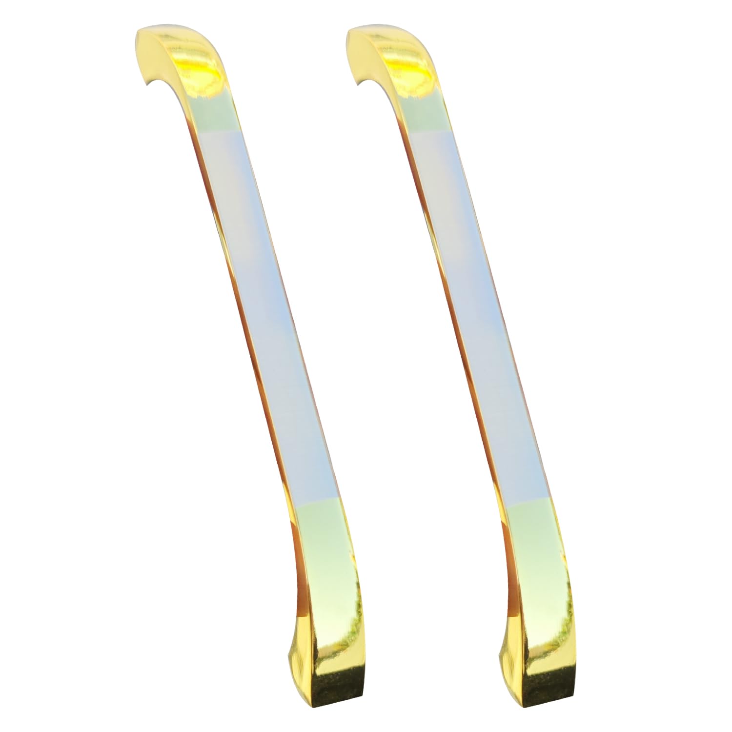 SUNUNICO2 Pack 5 Inch(128mm) Brushed Satin Nickel Kitchen Cabinet Handles, Cabinet Pulls Kitchen Cabinet Hardware for Cupboard Drawer Handles Dresser Pulls