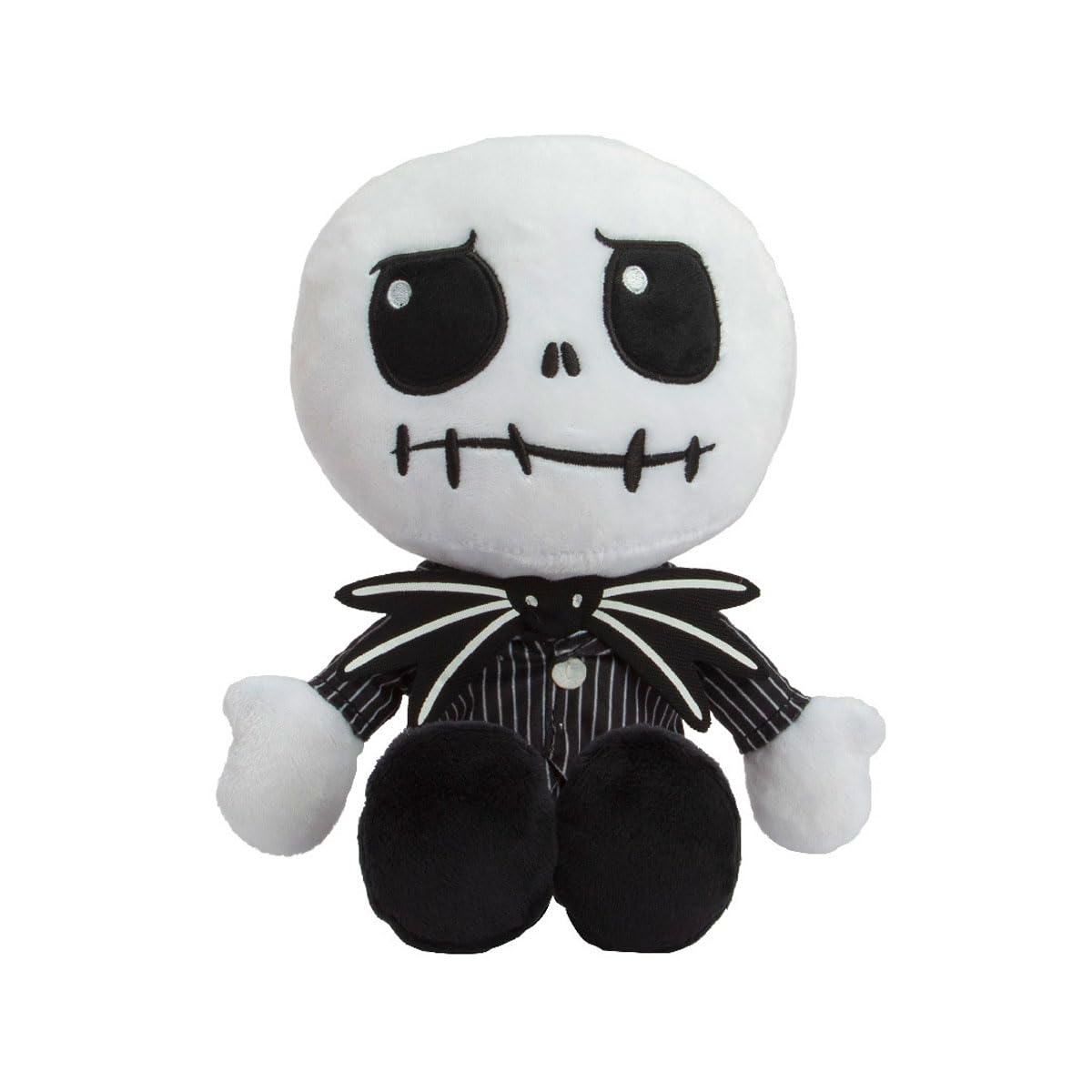 Simba Peluche Jack Skellington 25 cm de Pesadilla Antes de Navidad. Licencia Disney 100% Original, Apto para Todas Las Edades (6315870620)
