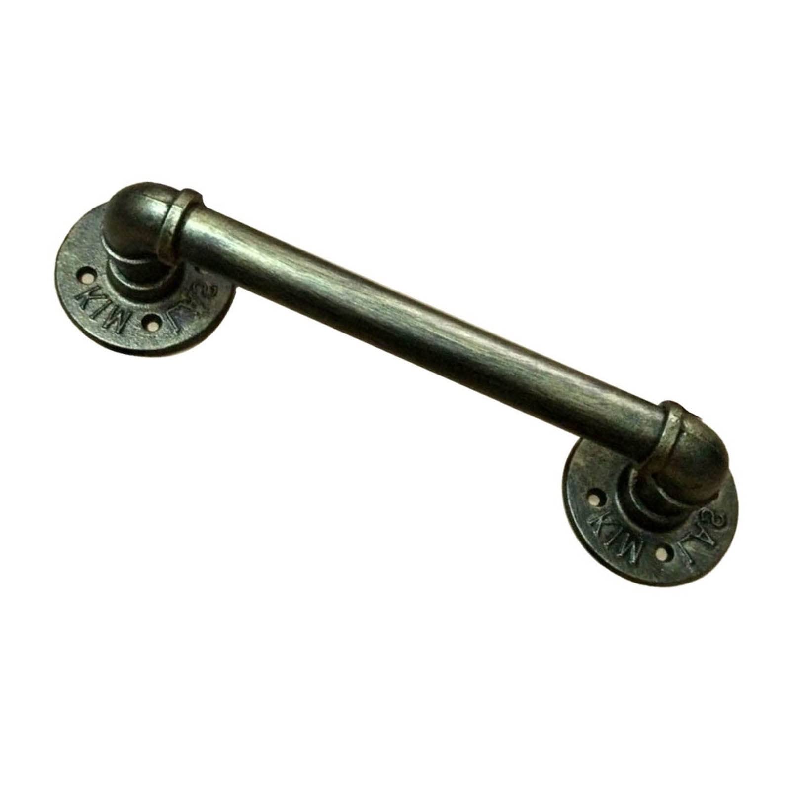 Barre d'appui escalier bronze avec kit de fixation murale robuste