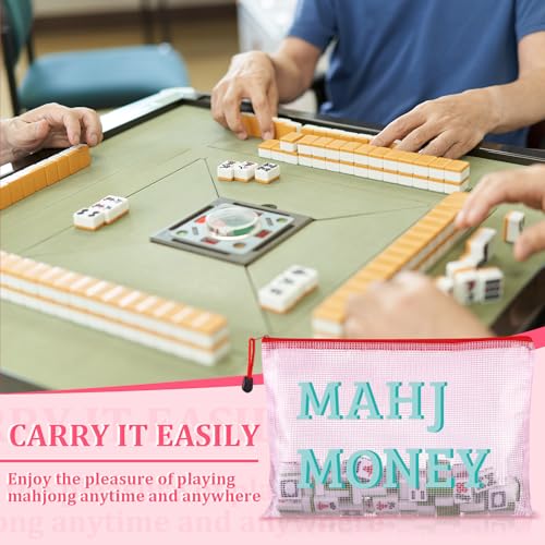 Set de 4 Bolsas para Fichas Mahjong 34.5 x 24.5 cm miniatura 6