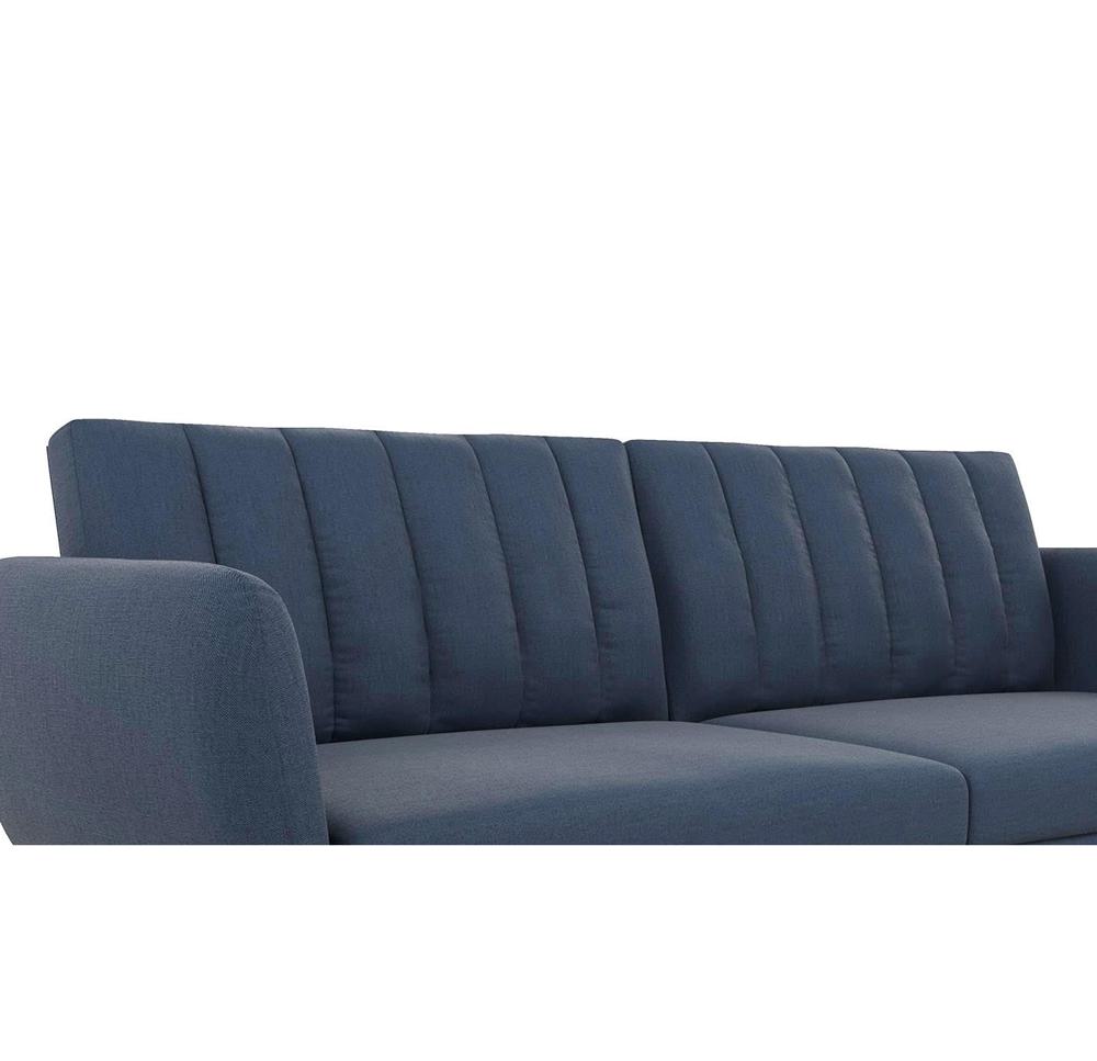 (No 1223-2) Beleg 27インチ ブルー Amazon.com: Novogratz Brittany Sofa Futon, Premium Linen