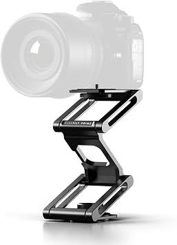 edelkrone FlexTILT Prime Flexible Head for Panning, Tilting, More - Tripod Heads for Cameras Easy Adjustment - Z-Flex Tilt Head, Tripod Head for Sliders, Dollies, Jibs & Camera Stands Prime