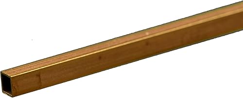 Miniatura 6 de K & S Tubo cuadrado de latón