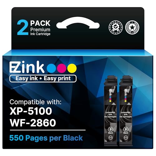 E-Z Ink Remanufactured Replacement for 202XL Ink Cartridges Multipack Black