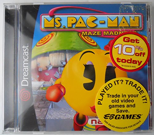 Ms. Pac-Man Maze Madness - Sega Dreamcast