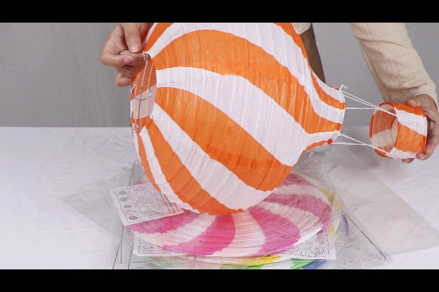 Amazon.com: Hanging Hot Air Balloon Paper Lanterns Set, Party