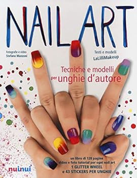 Paperback Nail art. Tecniche e modelli per unghie d'autore. Con gadget [Italian] Book