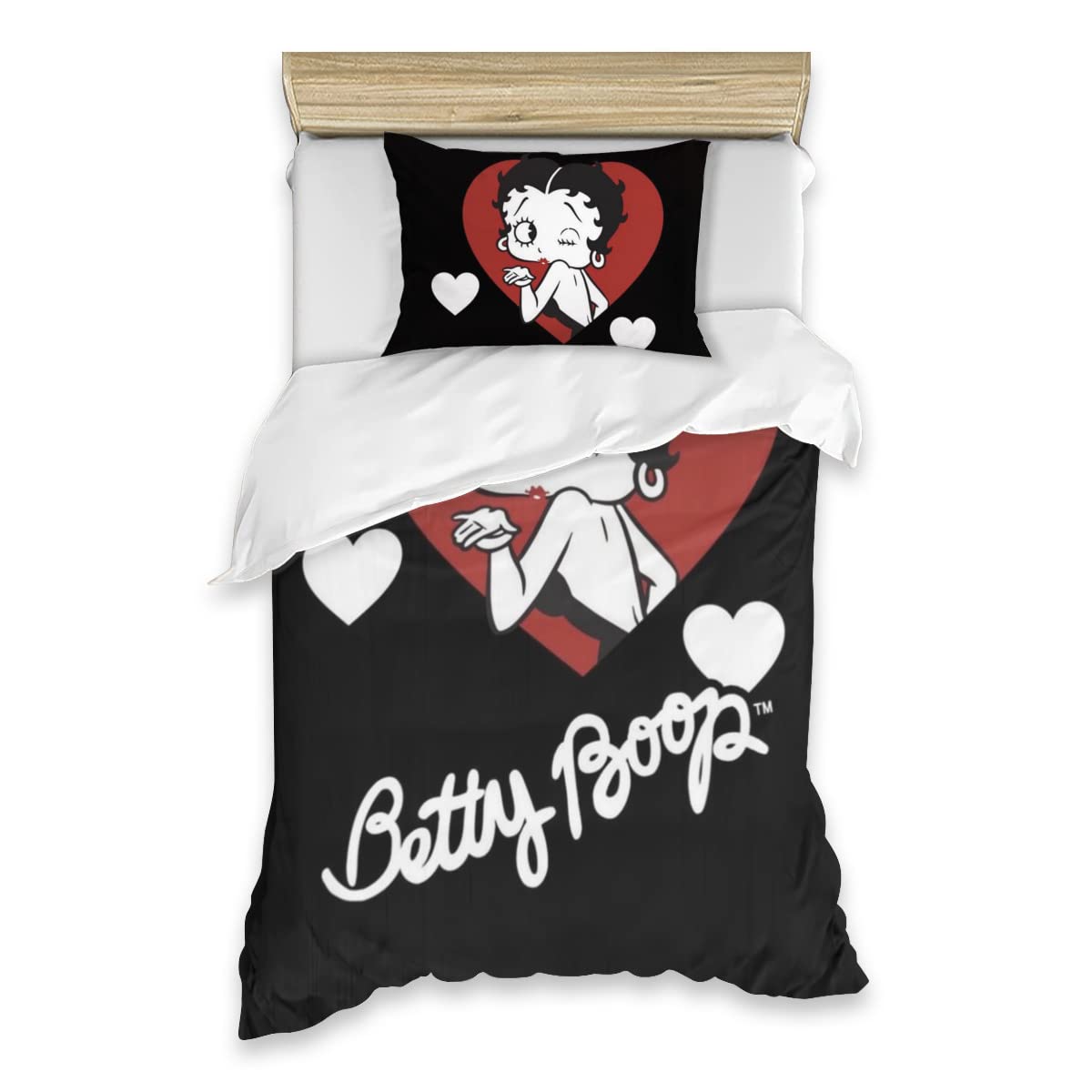 超激レアbetty boop 布団カバー枕カバーセットベティちゃん 新品 Amazon｜ベティ.ブープ ベティちゃん 布団カバー 2点セット 掛け布団