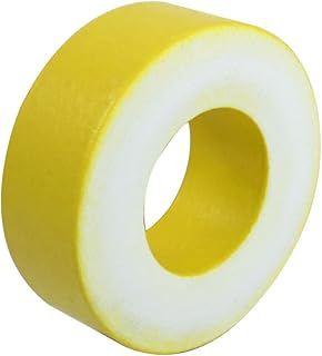 Aexit Yellow White Passive Components Iron Toroidal Transformer Magnetic Ferrites Core 47mmx24mmx18mm
