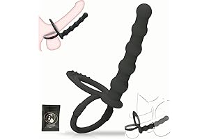 Silicone Strap On Penis Butt Plug