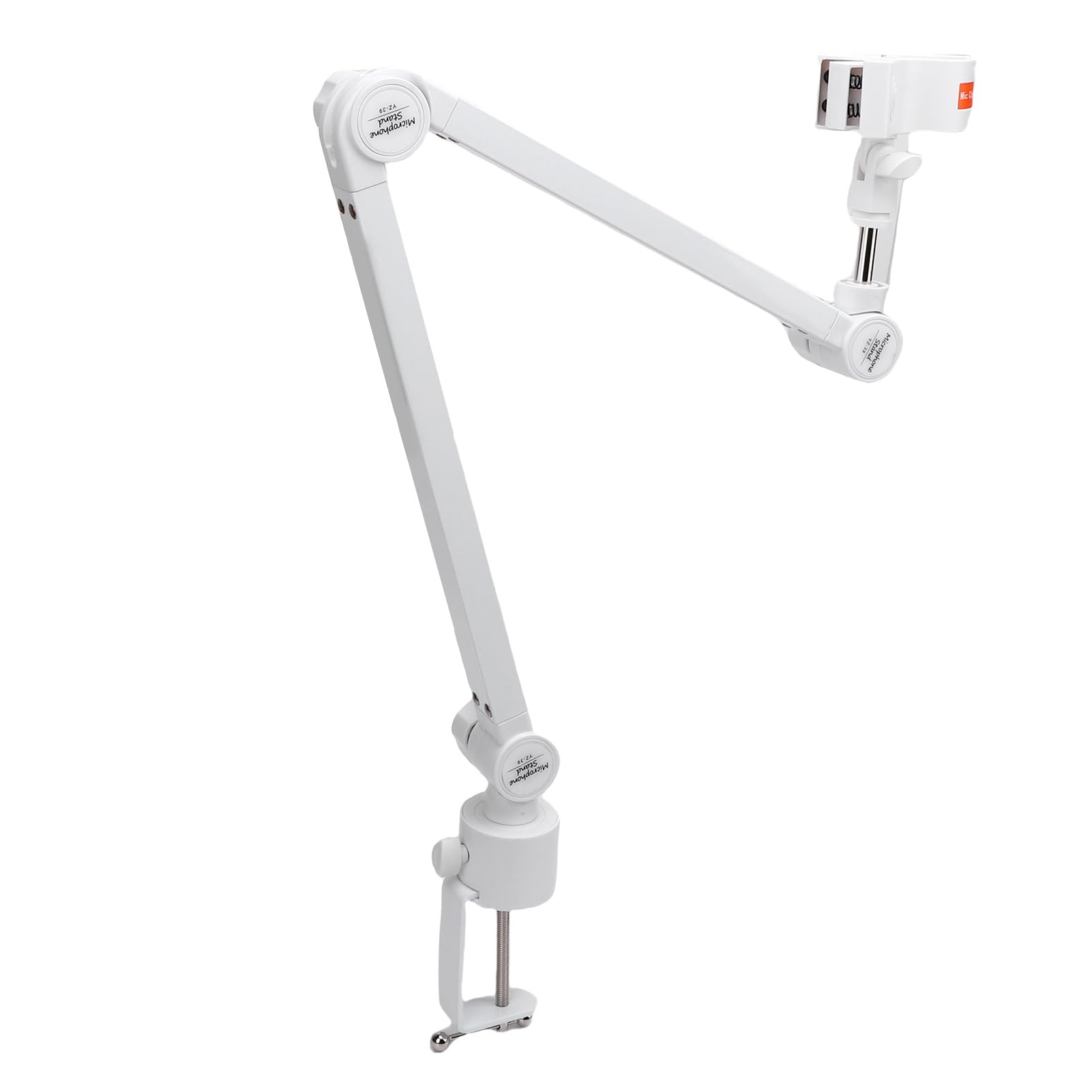Asixxsix Supporto per Microfono, Braccio per Microfono Regolabile a 360 Gradi con Morsetto di Montaggio per Microfoni da 32 a 60 Mm