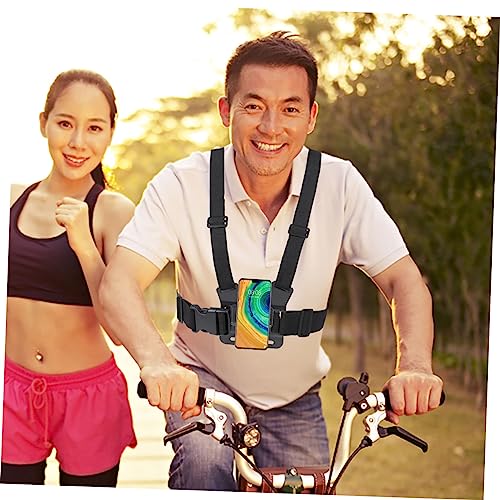 OSALADI 2 Sets Camera Chest Strap Mobile Phone Chest Strap Adjustable Camera Strap Camera Fixed Strap Camera Belt Camera Chest Harness Camera Fixing Strap Camera Chest Belt Camera Harness