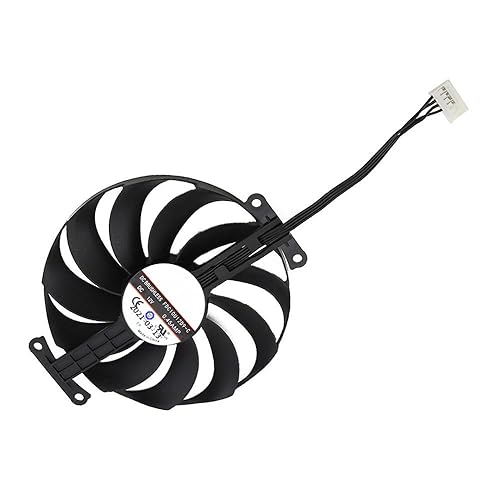 Miniatura 2 de T129215BU FDC10U12D9-C - Reemplazo del ventilador de refrigeración de tarjeta gráfica de 3.740 in para ASUS RTX 3050 RTX 3060 Phoenix Quiet Cooler