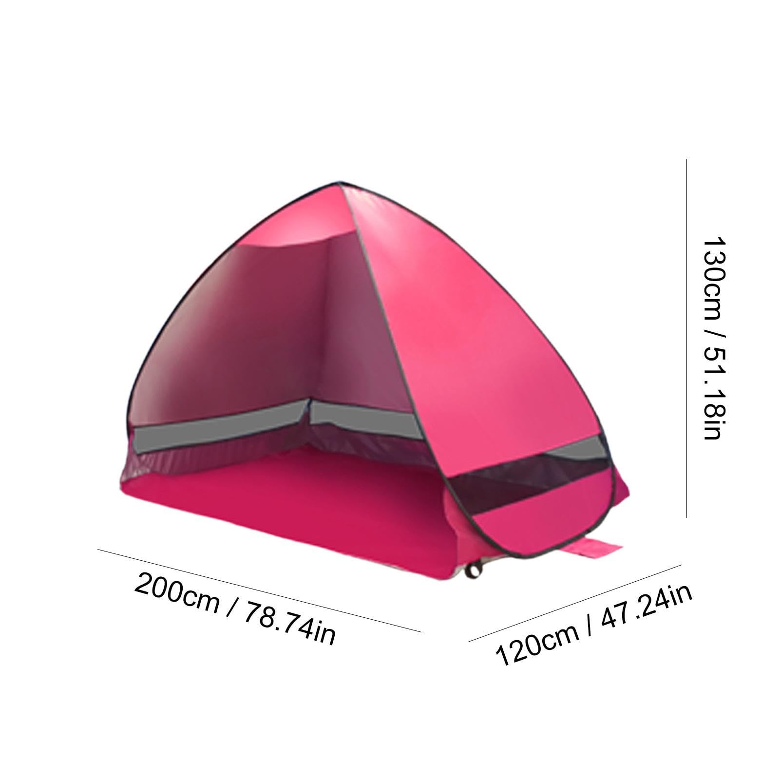 Namiot plażowy, ochrona przed promieniowaniem UV, UPF 50+ , składany namiot plażowy, na lato, do ogrodu, wędkowania, na podwórko, piknik, park, kemping Lingjiong