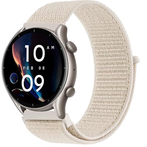 Consejos para Comprar xiaomi amazfit stratos del mes. 43 VELULYX Correa elástica de nailon compatible con Amazfit GTR 47 mm/2/2e/3/3 Pro/GTR 4/4 Pro/Stratos 3/2, banda elástica de 22 mm para Xiaomi Watch S1/S1 Active/Xiaomi Mi/S3/Watch...