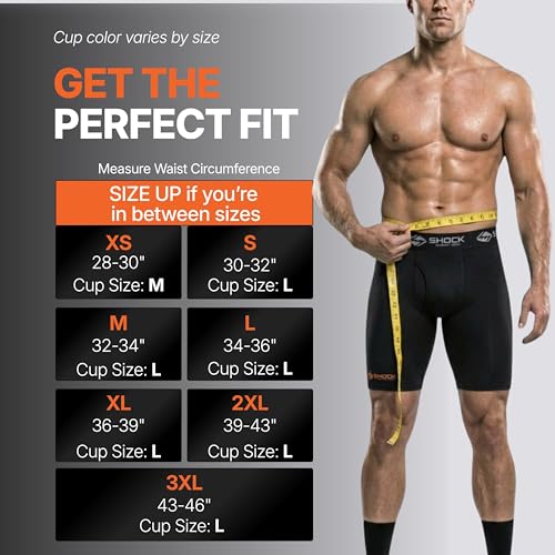 Image of Shock Doctor 221 Compression Short with BioFlex Cup