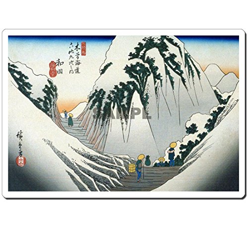1012 浮世絵マウスパッド 歌川広重-和田