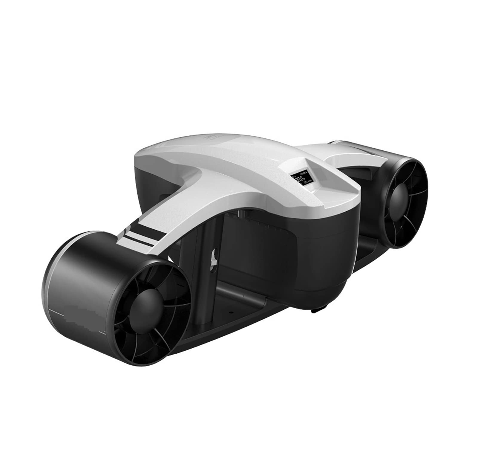 Water Scooter Booster Underwater Thruster Aircraft Unmanned Robot Outdoor Floating Free Diving Handheld Equipment(Bianco)
