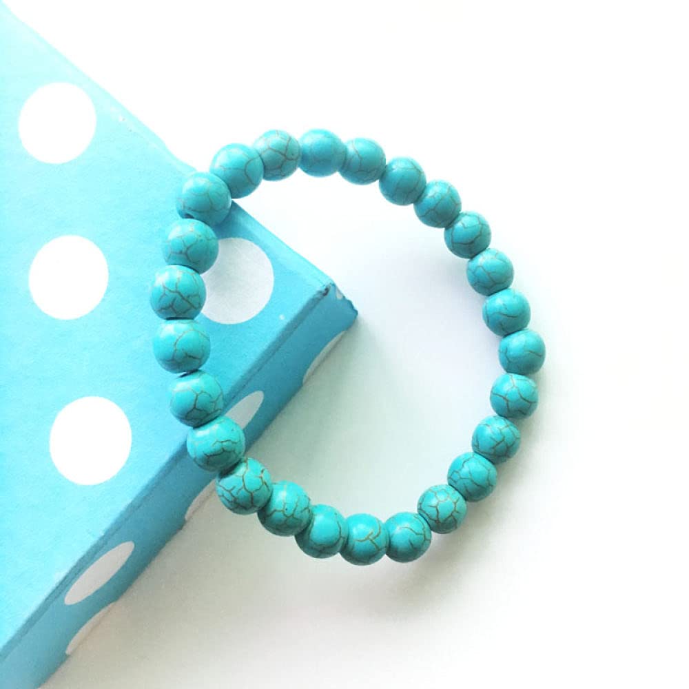 Bracciale Energie Positive 7 Chakra In Pietre Laviche Naturali - Gioiello Elastico Unisex Reiki, Regalo Benessere Per Lei E Lui
