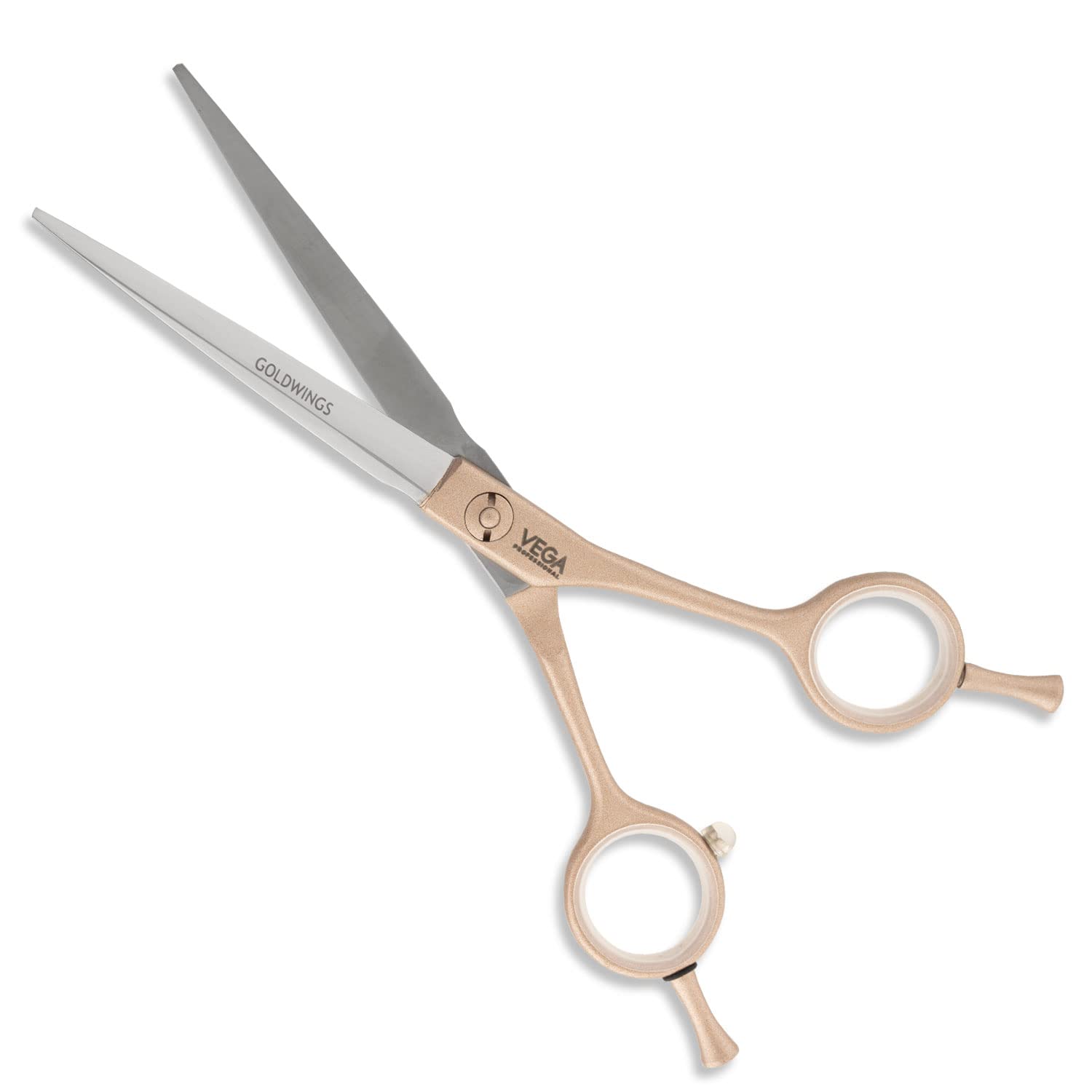 VEGA PROFESSIONAL Goldwings 6" Gold Line Hairdressing Scissor, (VPPSC-02)