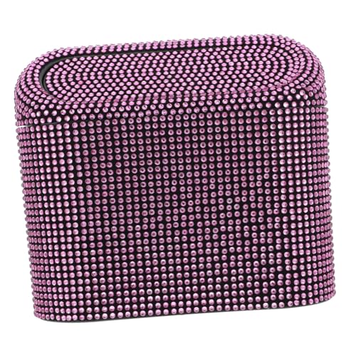 Poubelle de véhicule compacte pour ranger les trajets quotidiens avec style strass