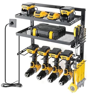 best garden tool organizers with adjustable height shelves