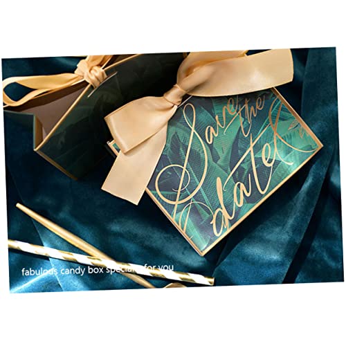 Nusitou Gift Candy Boxes Wedding Favor Boxes Gift Chocolate Box 10Pcs Boxes Anniversary Favor Gift Box Wedding Candy Box Shower Party Favor Gift Container Paper Candy Box Candy Bag #TOP5